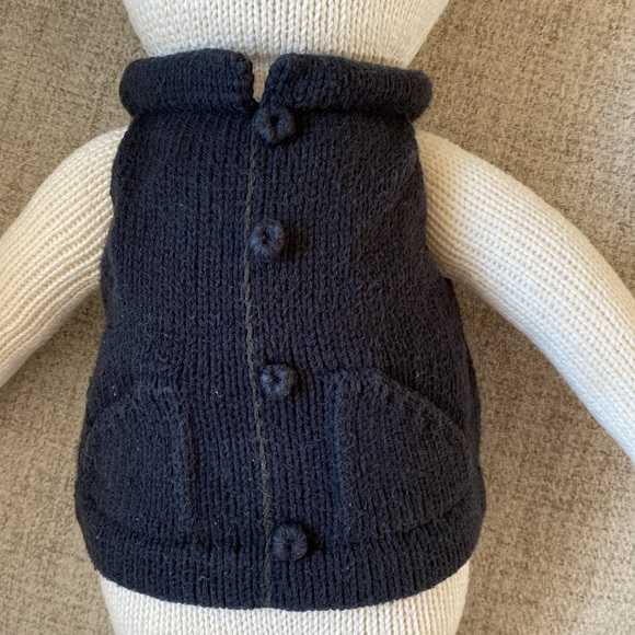 🧸Cuddle and Kind Hudson the polar bear 20” heirloom detail hand knit 🧶 - Picture 5 of 11